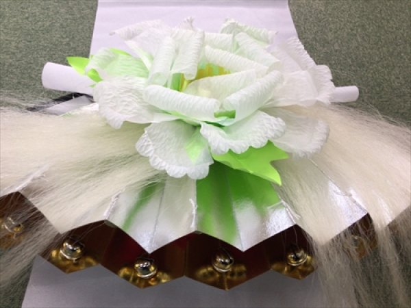 画像2: 扇獅子 (白) (2)