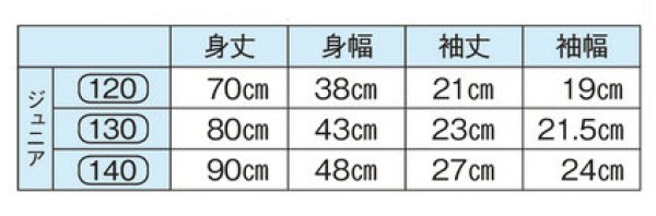 画像2: よさこいコスチューム（ジュニア用）　１２０・１３０・１４０サイズ　赤 (2)
