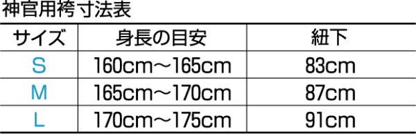 画像3: 神官用袴 白 合物 (3)