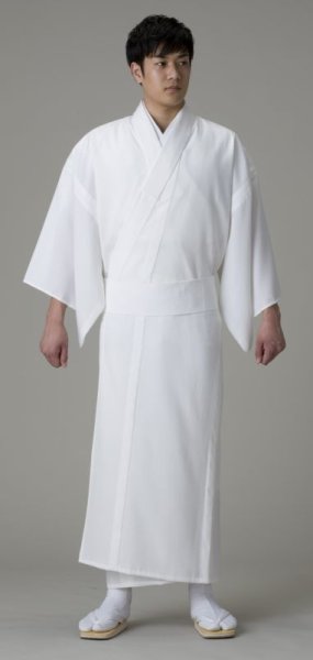 画像1: 寺用白衣（合物・夏物・通年） (1)
