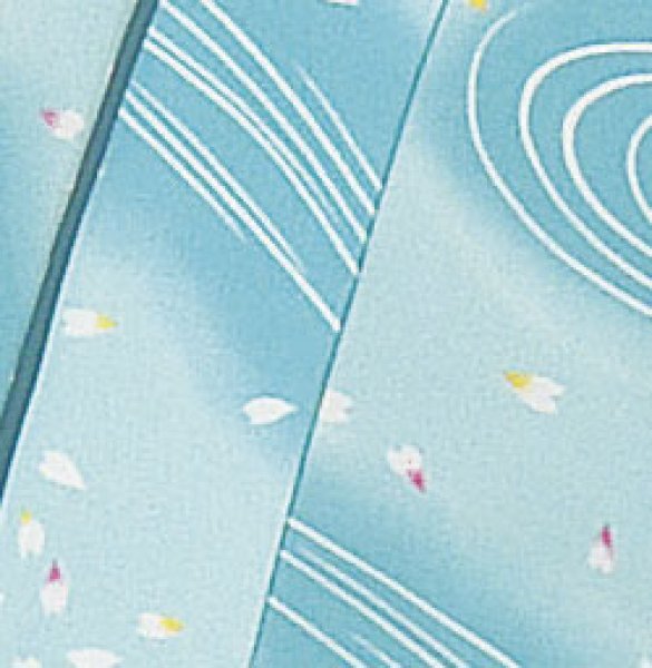 画像2: お取り寄せ商品　二部式着物【袷仕立】 流水桜 (2)