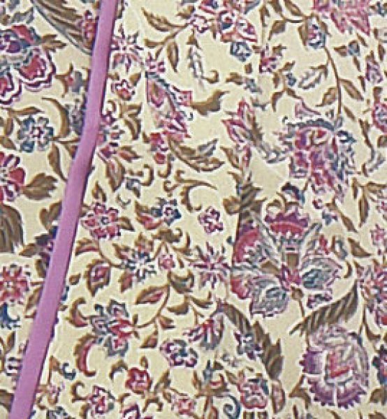 画像2: お取り寄せ商品　二部式着物【袷仕立】 花柄 (2)