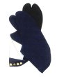 画像1: 紺足袋（黒布底）　４枚コハゼ (1)