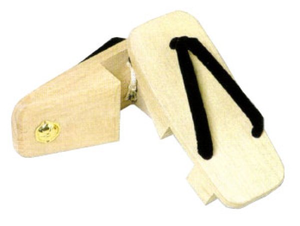 画像2: のめり（千両下駄）　黒鼻緒・白鼻緒が選べます (2)