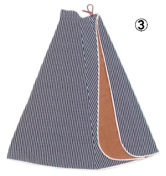 画像7: 道中合羽【袷仕立】 (7)