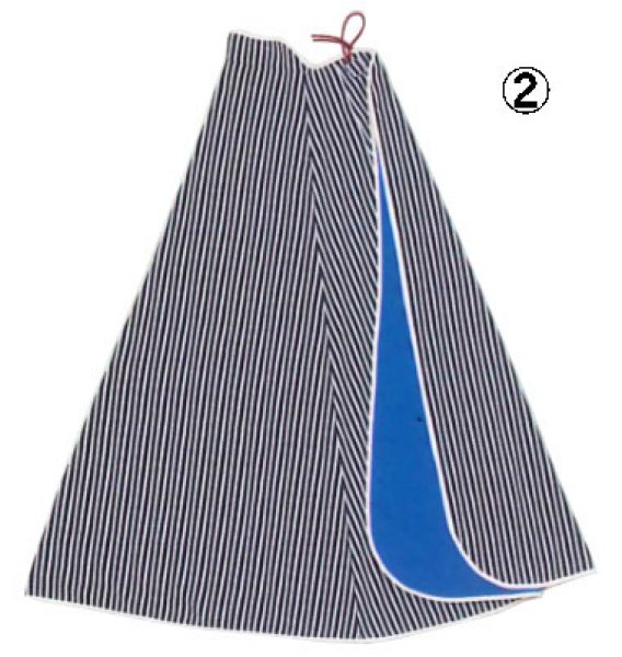 画像5: 道中合羽【袷仕立】 (5)