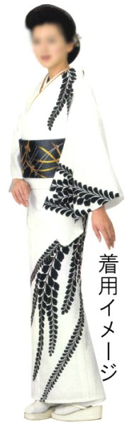 画像8: 女物 仕立四寸帯【松葉・流線・桜】s4400 s4402 s4403 s4404 s4406 (8)