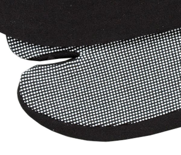 画像2: 滑止め付 紳士用黒足袋(5足セット)L寸 (2)