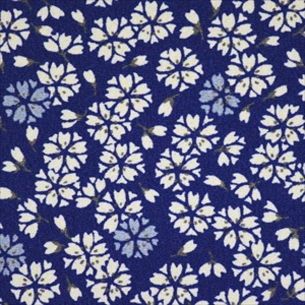 画像6: ロング丈前掛(エプロン) 本手染め小紋 (6)