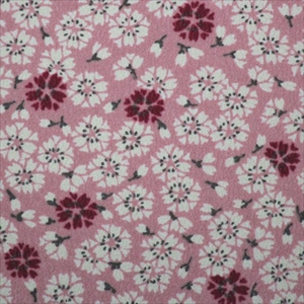 画像4: ロング丈前掛(エプロン) 本手染め小紋 (4)