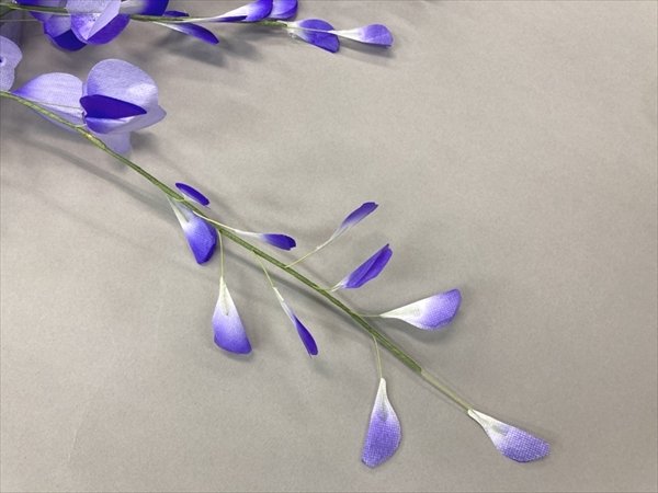 画像2: 踊り用 高級持ち枝 藤 (7本房) (2)