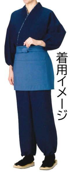 画像3: 和風パンツ【紺】Ｍ・Ｌ・ＬＬ・３Ｌ寸 (3)