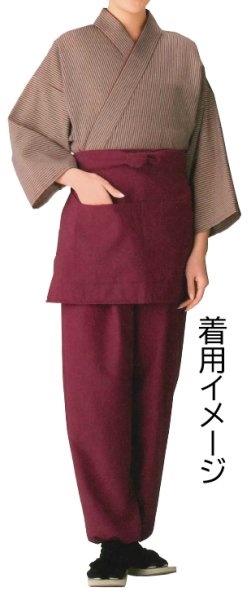 画像3: 和風パンツ【ローズ】Ｍ・Ｌ寸 (3)