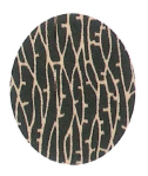 画像2: 作務衣・上着【やなぎ小紋・黒】Ｍ・Ｌ・ＬＬ・３Ｌ寸 (2)