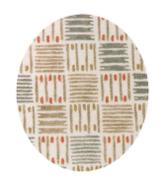 画像2: 作務衣・上着【彩り石畳・薄茶】M・L・LL・3L寸 (2)