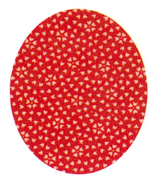 画像2: 作務衣・上着【江戸小紋・朱赤】M・L寸 (2)