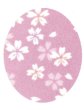 画像3: 茶衣着上下セット（スカートタイプ）【桜】Ｍ・Ｌ寸 (3)