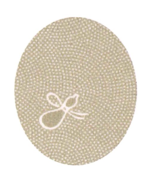 画像2: 茶衣着上下セット(スカートタイプ)【鮫瓢箪・ベージュ】M・L寸 (2)