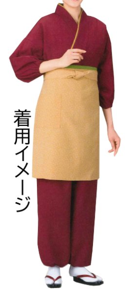 画像4: 茶衣着 上着【ローズ】M・L寸 (4)