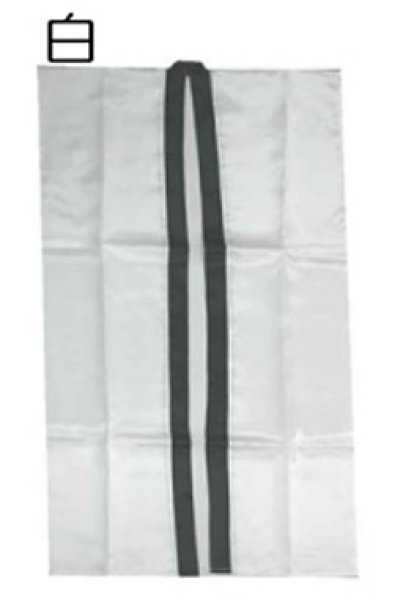 画像7: よさこいコスチューム（男女兼用）サテンロングハッピ (7)