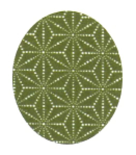 画像2: 【受注生産】旅館用・業務用 茶羽織(男女兼用) 麻の葉柄 20枚1セット (2)