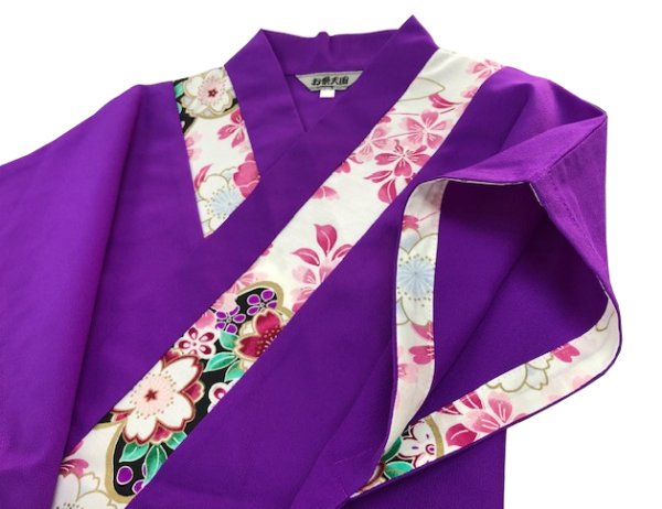 画像3: よさこいコスチューム　Ｍ・Ｌ寸（男女兼用）紫 (3)