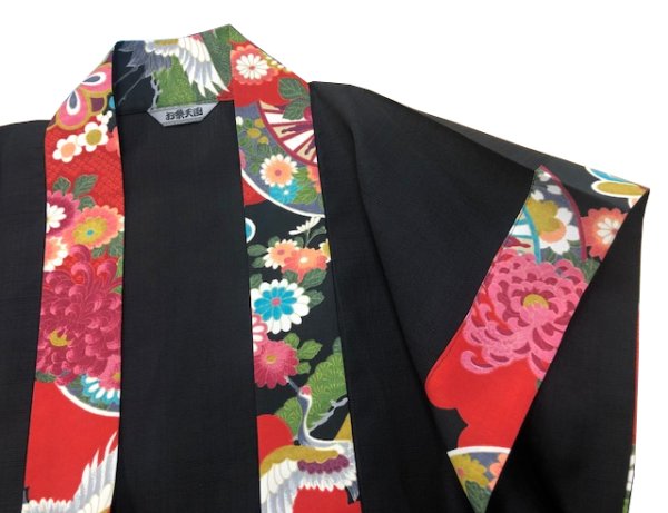 画像2: よさこいコスチューム(男女兼用)黒 (2)