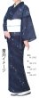 画像3: 【夏用　女仕立】本手染め紗紬着物　花びらあられ【受注生産品】 (3)