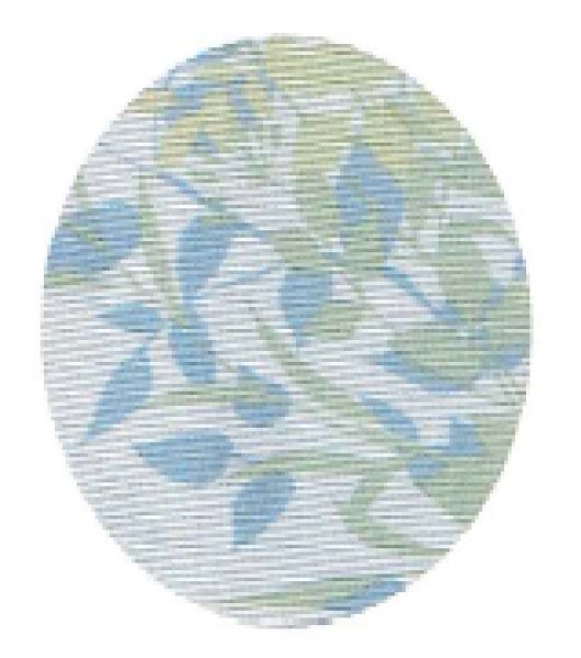 画像3: 【夏用　女仕立】本手染め駒絽着物　夏影葉・銀ねず【受注生産品】 (3)