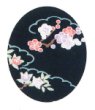 画像3: 【女単衣仕立】着物　花雲【受注生産品】 (3)