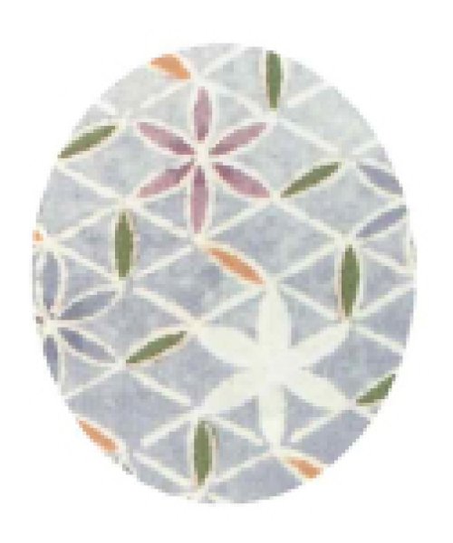 画像4: 【女単衣仕立】着物 花七宝【受注生産品】 (4)