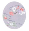 画像4: 【女単衣仕立】着物　花雲【受注生産品】 (4)