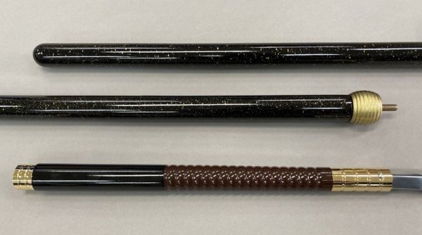 画像3: 槍 (4本継ぎ) 舞台用 全長約198cm (3)