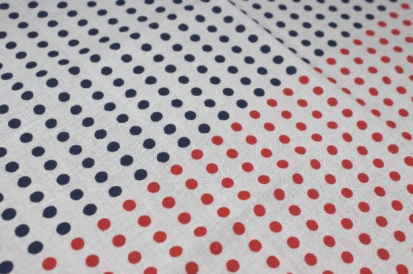 画像2: 手拭い【豆しぼり 赤濃紺の差分】90cm(1本単位) (2)