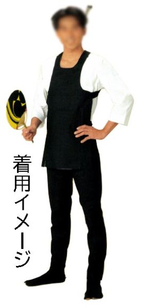 画像2: 紐式 黒股引大人用4サイズ インドネシア製品のたしかな品質 (2)