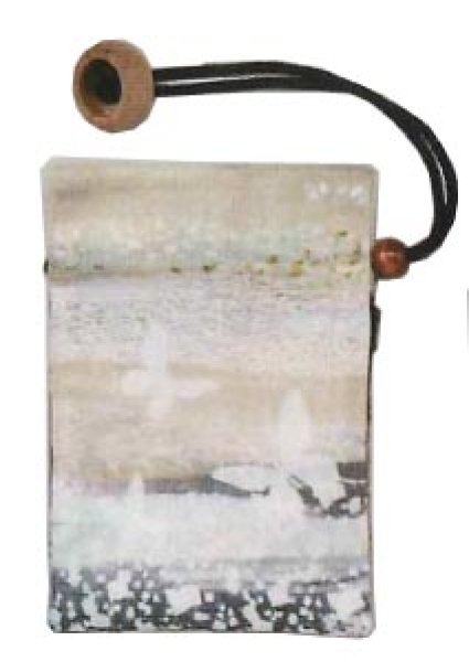 画像2: ファスナー付 ナイアガラ巾着袋 【蝶・桔梗・市松・桜・蛇の目傘】 (2)