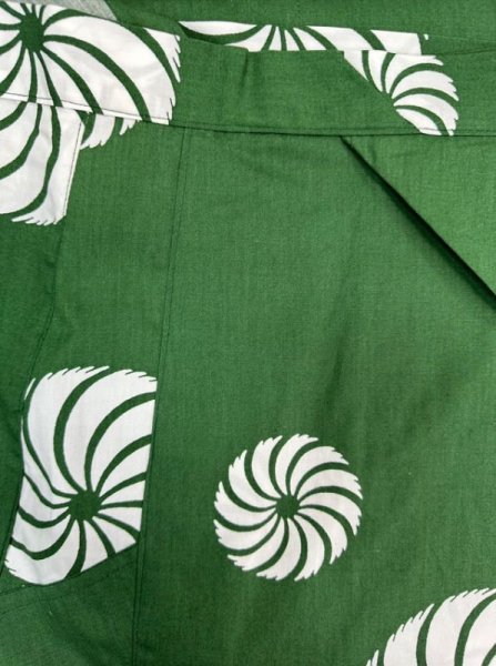 画像4: 股引【獅子毛】濃緑 (4)