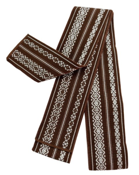 画像4: 献上柄織帯　半纏帯　s61 s62 s63 (4)