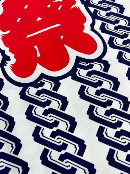 画像5: 子ども用お祭り法被 【吉原つなぎに「祭」】白地に紺 (5)