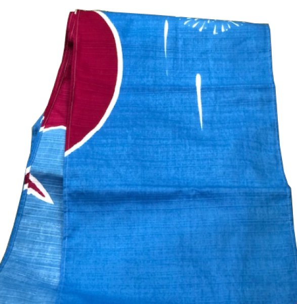 画像7: 【屋内防災加工済】春夏秋冬のれん 【ゆ】　幅９０ｃｍ・長さ１２０ｃｍ　s7081 s7082 s7083 s7084 (7)