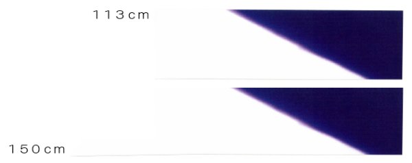 画像4: 踊り用ちりめん手拭い【無地升ぼかし】113cmもしくは150cm(1本単位) s5445 s5446 s5447 s5448 s5449 s5455 s5456 s5457 s5458 s5459 (4)