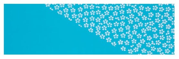 画像2: 踊り用 本染手拭い 【桜】(1本単位) ty68109 ty68110 (2)