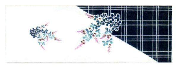 画像9: 踊り用 本染手拭い 【藤・桜・七草・菖蒲・菜の花・水芭蕉・朝顔・萩・コスモス】(1本単位) s5103 s5115 s5120 s5121 s5131 s5132 s5133 s5134 s5135 (9)