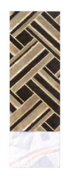 画像3: 女物 仕立四寸帯【立涌桜・網代風・檜垣・鶴・束ね熨斗・露芝・蝶・七宝花菱】s4412 s4413 s4414 s4415 s4416 (3)