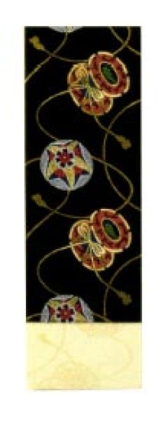 画像5: 女物 多色小袋四寸帯【藤・流線・流水・鼓・鞠】s4451 s4452 s4453 s4454 (5)