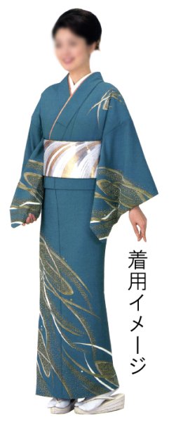 画像11: 女物 仕立四寸帯【流水桜・ねじり梅・扇子・立涌桜・流線・花籠風】s4417 s4418 s4419 s4420 s4421 (11)