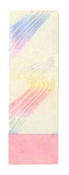 画像3: 女物 虹箔小袋四寸帯【流線・流水・縞・亀甲】s4474 s4475 s4476 s4478 s4479 (3)