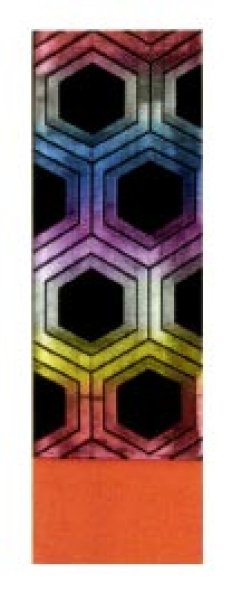 画像6: 女物 虹箔小袋四寸帯【流線・流水・縞・亀甲】s4474 s4475 s4476 s4478 s4479 (6)