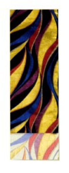 画像7: 女物 仕立四寸小袋帯【流線・霞・青海波・檜垣・市松風菱・桜】s4488 s4489 s4490 s4491 s4492 s4493 (7)