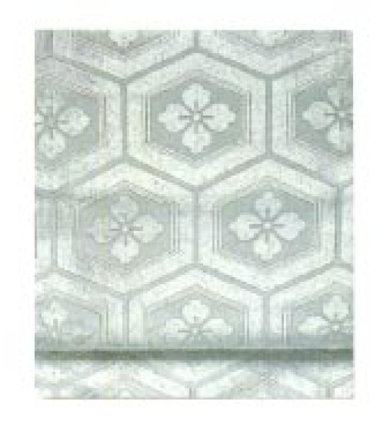 画像3: 女物 金襴名古屋帯【青海波・花菱・亀甲花菱・檜垣・小石・七宝・工字繋ぎ】s4901 s4906 s4907 s4911 s4915 s4918 (3)